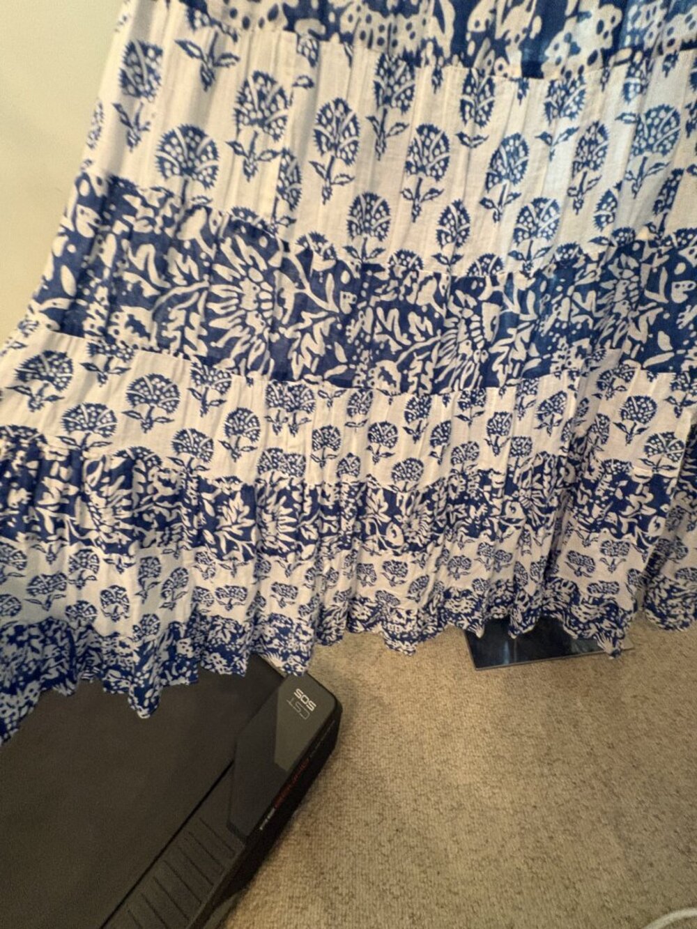 Beautiful Orient 499 Spring-Summer midi-maxi lightweight cotton dress - Picture 12 of 13